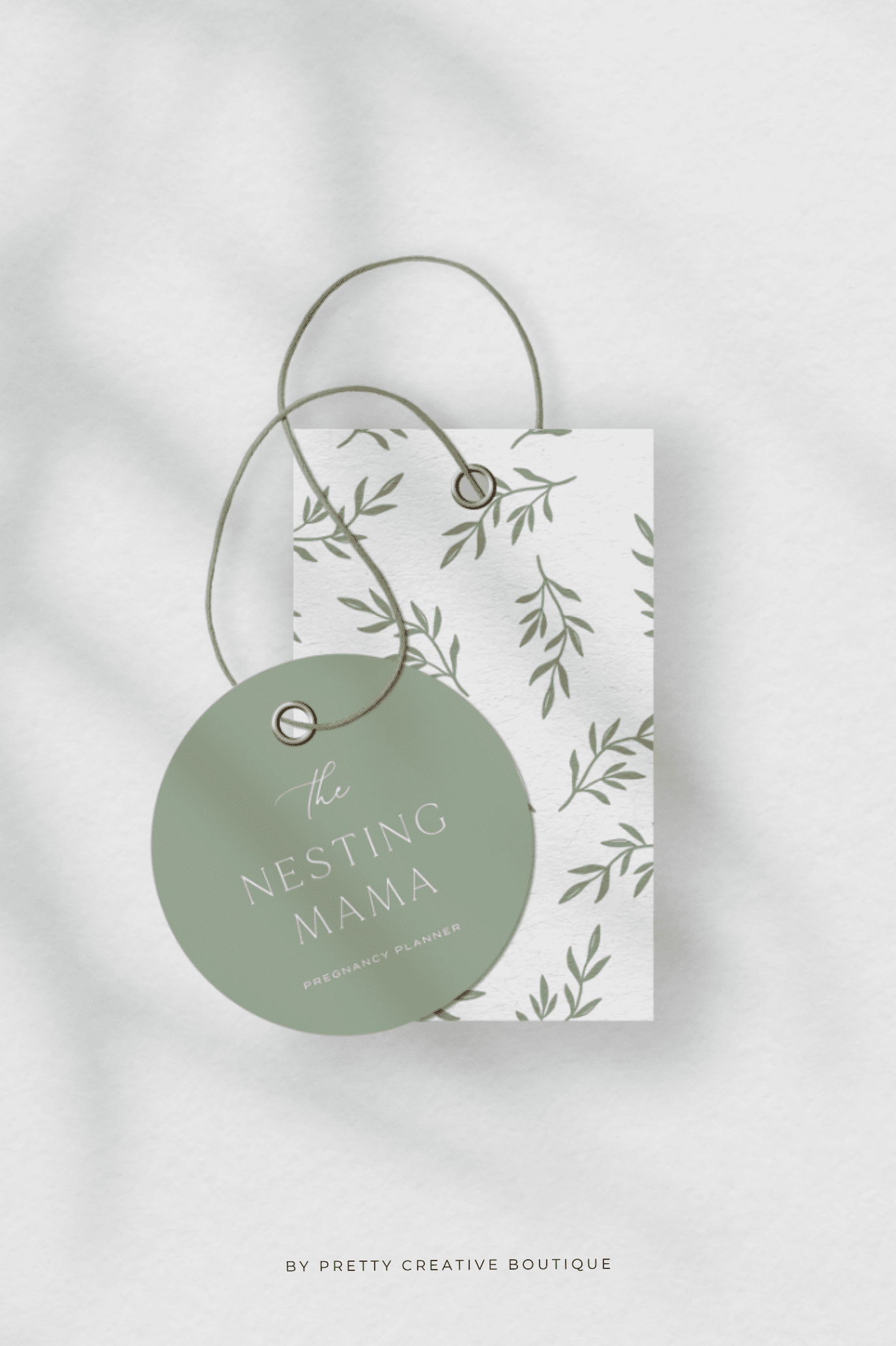 Nesting Mama Tag Mockup