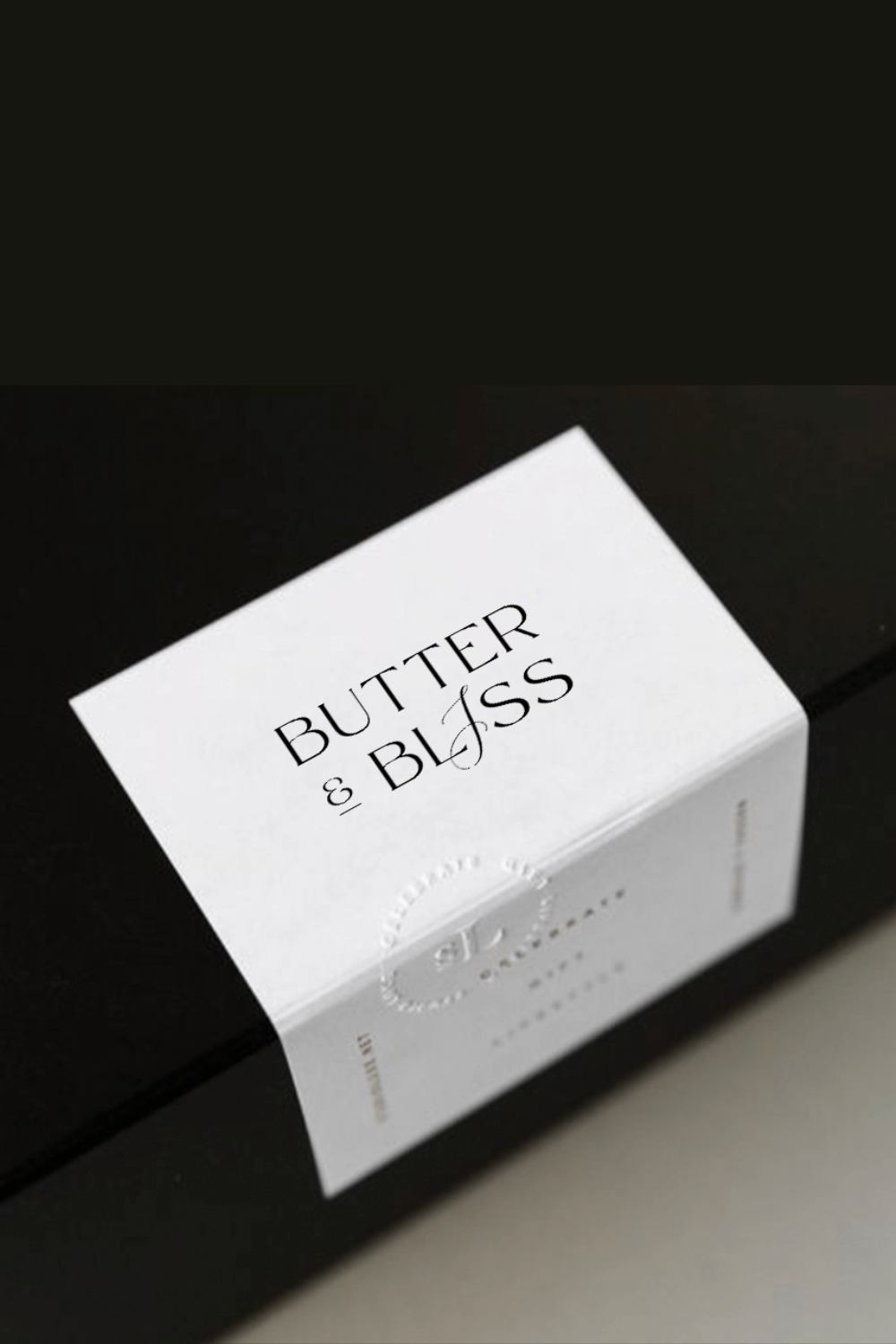 Butter & Bliss Box Mockup